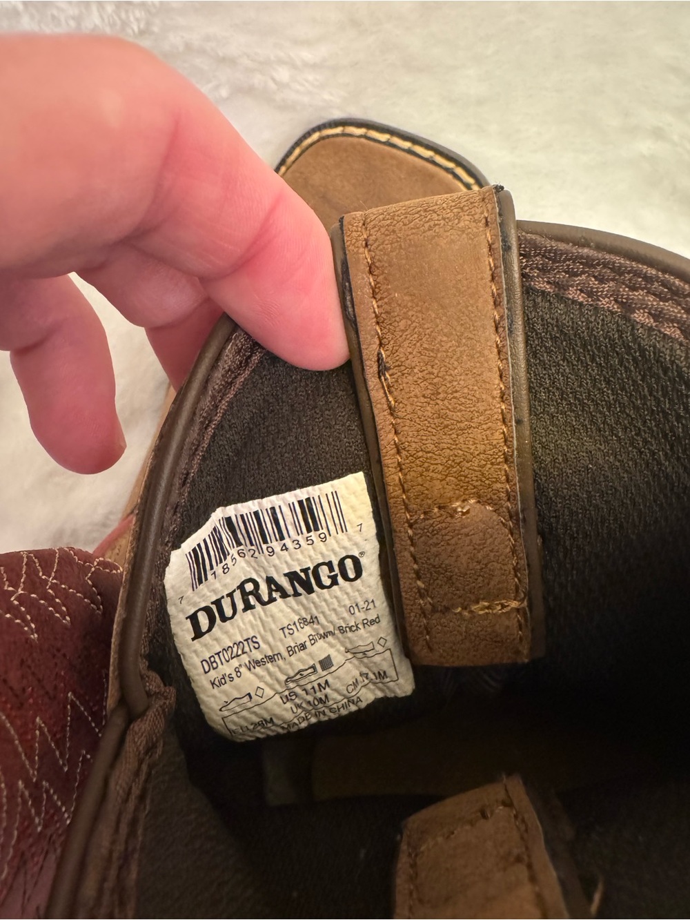 Kids Durango boots - Picture 3 of 5